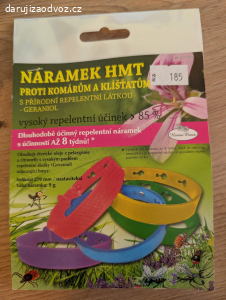 Daruji náramek proti klíšťatům
