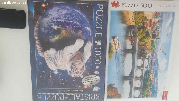 Daruji nové puzzle. Daruji nove puzzle za odvoz