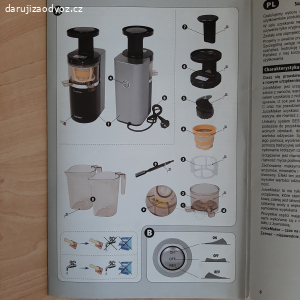 Daruji odšťavňovač ZELMER JuiceMaker JP1500
