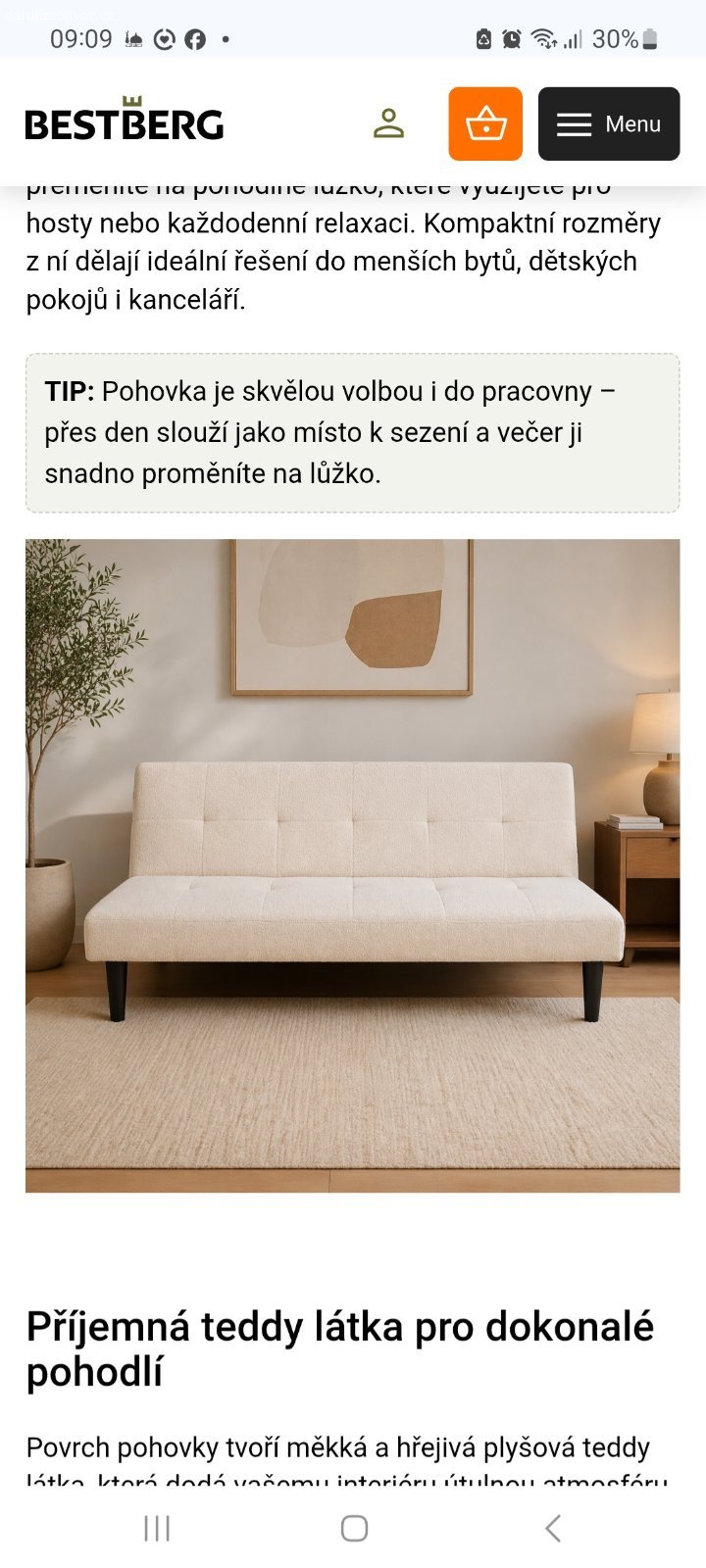 Daruji pohovku. Daruji hezkou a funkční pohovku s potahem,  rozměry 170 × 52 cm, vyška nožiček 20cm , použité několik let pohodlná a v dobrém stavu. Polštáře nejsou součástí.