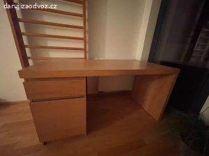 Daruji psací stůl IKEA s šuplíkem a skříňkou