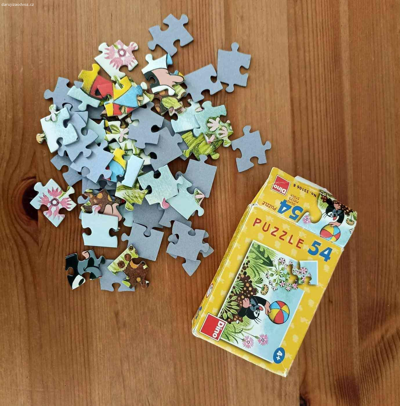 Daruji puzzle Krteček 54 ks. Daruji puzzle Krteček 54 ks viz fotografie.

Osobní předání možné v Poděbradech.
V případě požadavku na zaslání bude účtováno 15 Kč balné + 89 Kč poštovné Zásilkovnou.