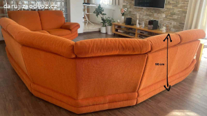 Daruji rohovou sedací soupravu + dvousedák