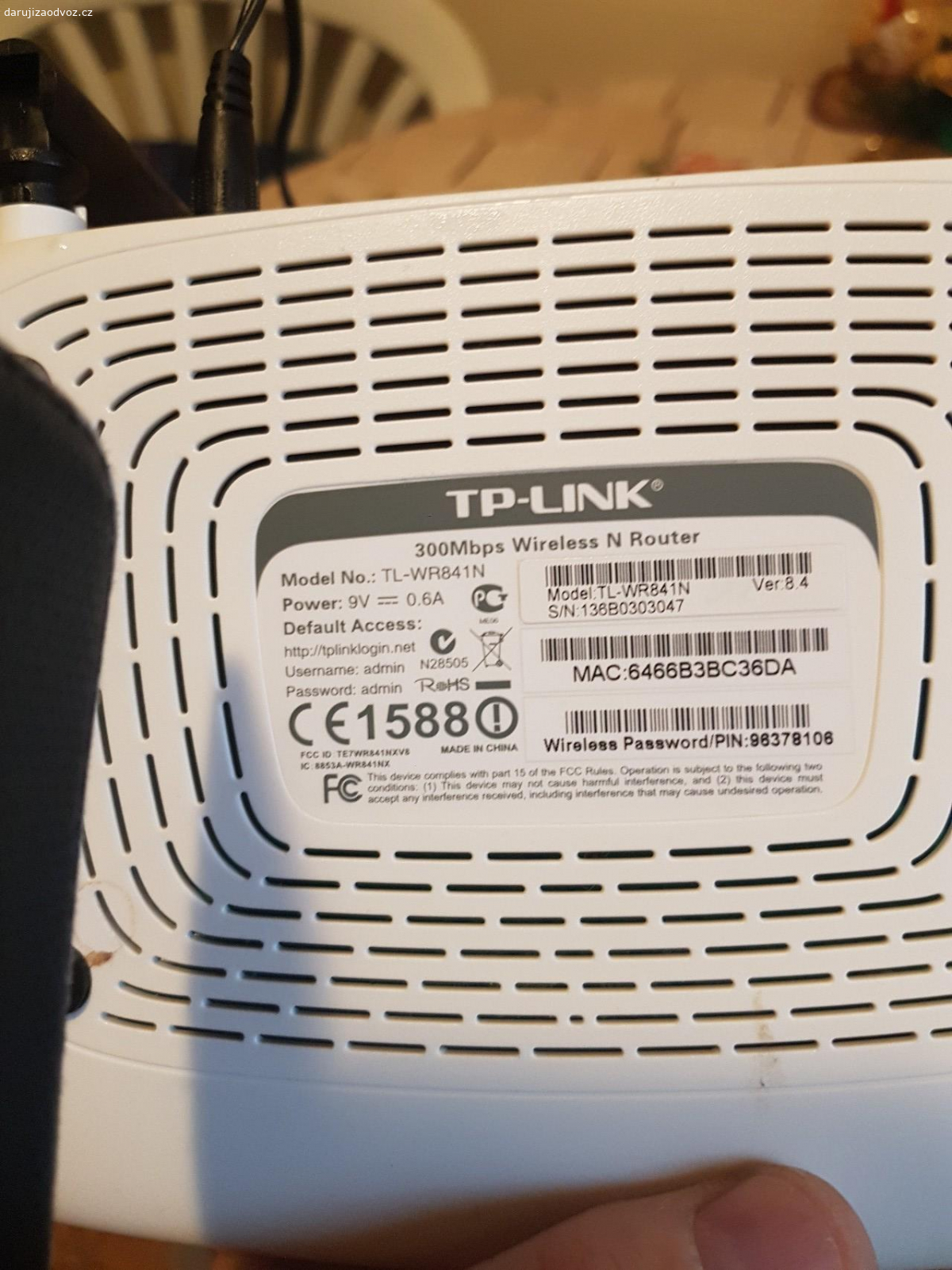 Daruji router Tp-Link. Daruji funkční Router TP-Link víc ve fota.Neodesilam,od.prevzeti Česká Lípa.