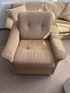 Daruji rozkládací sedací soupravu +2 křesla