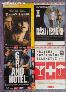 Daruji různá DVD za poštovné