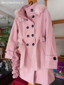 Daruji růžový kabát L