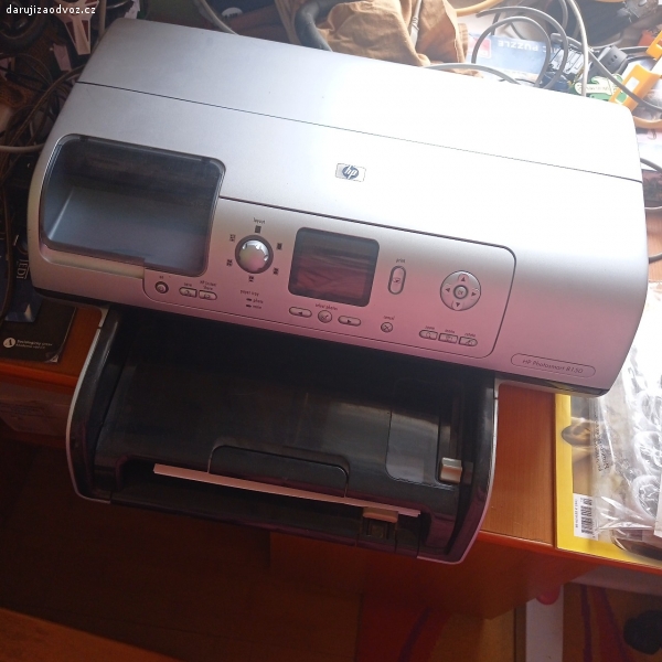 Tiskárna HP Photosmart. Vyměním Tiskárnu HP Photosmart 8150 za dětské plenky (vel. 4+ či vel.5) Odvoz NUTNÝ dnes do 20h POUZE VOLAT