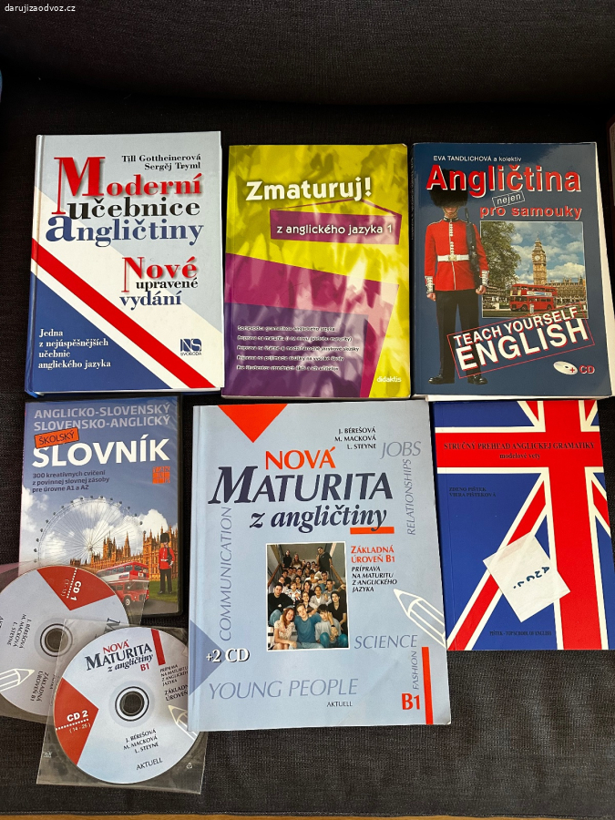 Daruji učebnice angličtiny