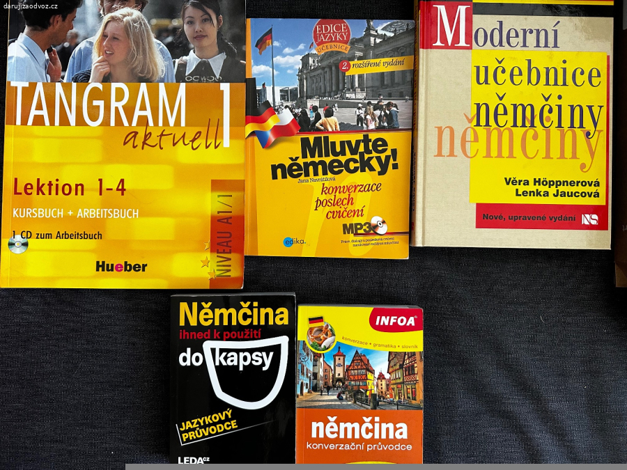 Daruji učebnice němčiny
