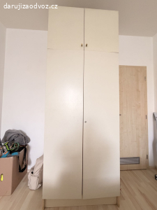Daruji za odvoz 2x bílé skříně + 2. postele