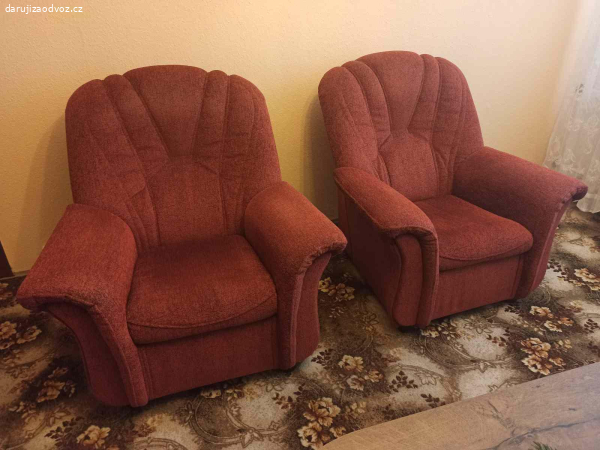 Daruji za odvoz křesla