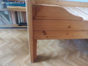 Daruji za odvoz postel masiv 201 x 95 x 56cm
