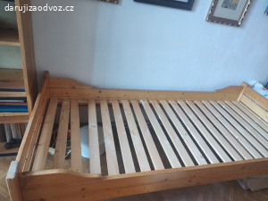 Daruji za odvoz postel masiv 201 x 95 x 56cm
