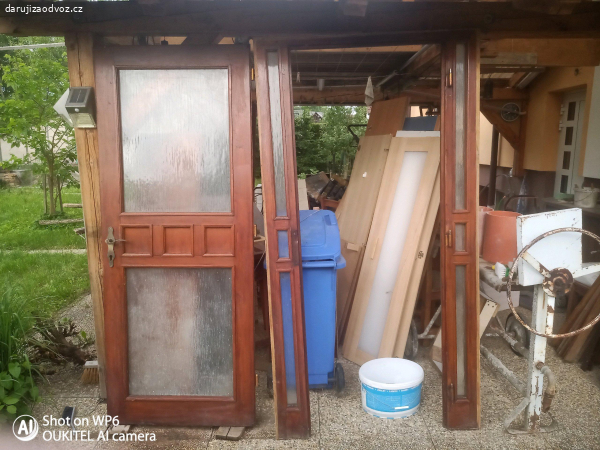 daruji za odvoz prosklené dveře