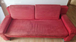 Daruji za odvoz rozkládací pohovku