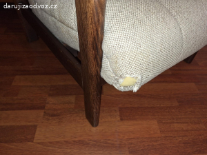 Daruji za odvoz sedací soupravu
