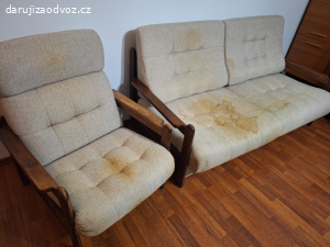 Daruji za odvoz sedací soupravu