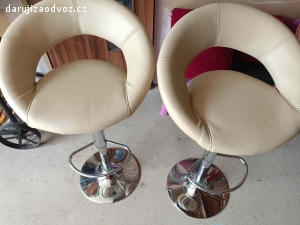 2 barové židle