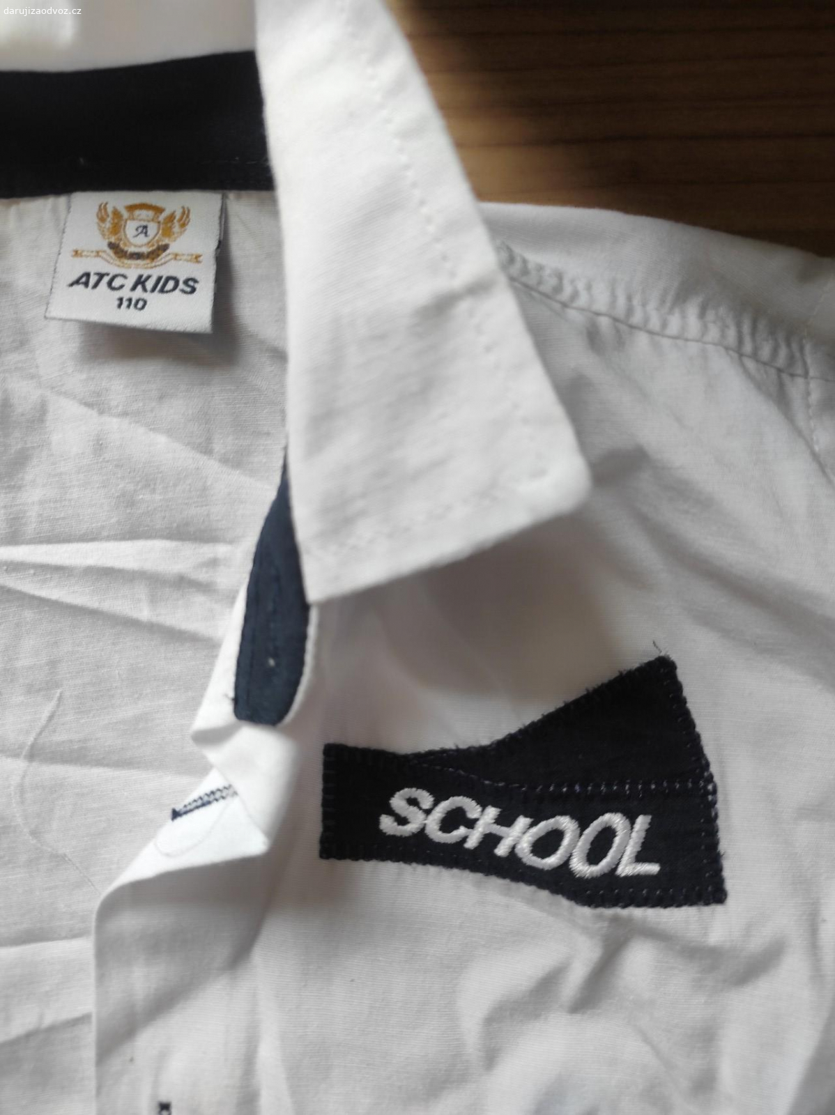 Daruji. Dětská košile 110
Dětské mikiny 128 a 134