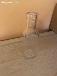 Dekorační sklenička - výška cca 16 cm