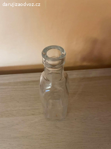 Dekorační sklenička - výška cca 16 cm