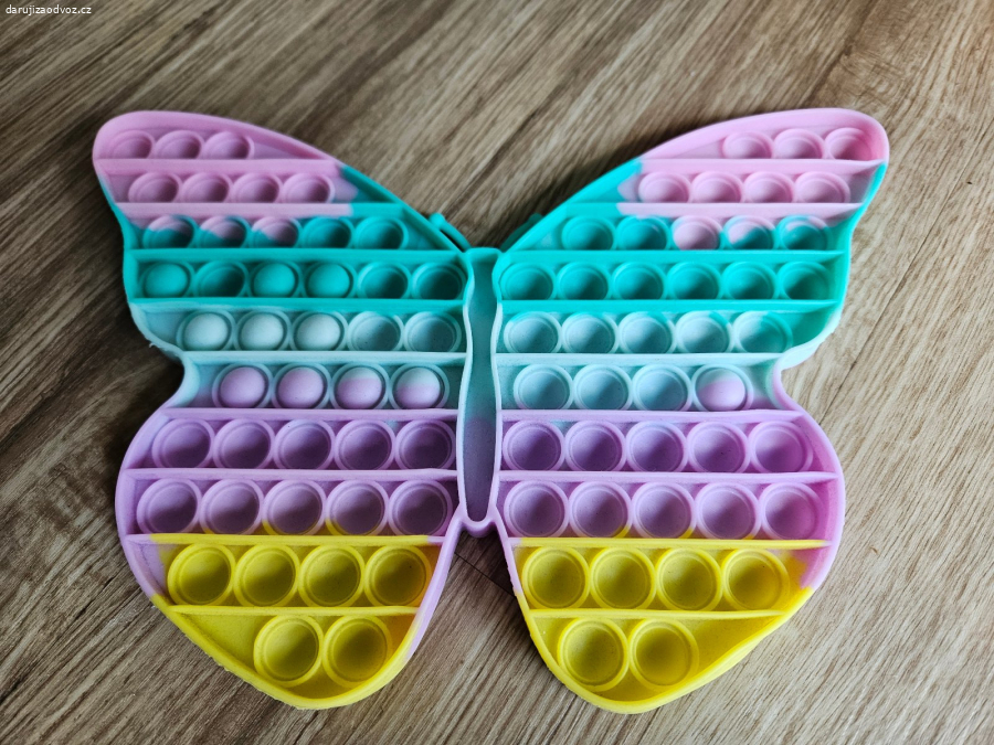 Dětská antistresová hračku ve tvaru motýla (30 cm)