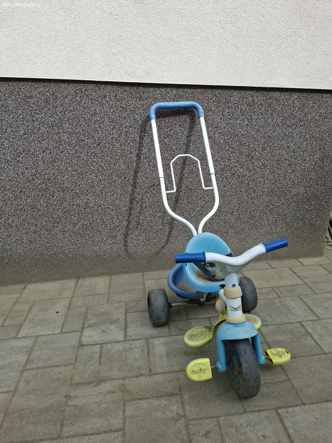 Dětská motorka s rukojetí