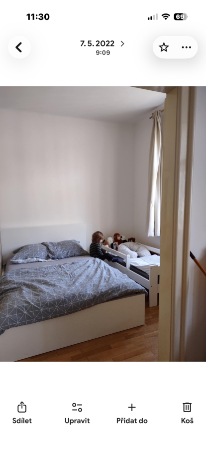 dětská postel s matrací