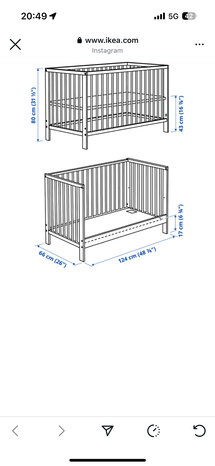 Dětská postýlka ikea. Daruji postýlku z Ikei i s matrací, chráničem a povlečením.
Chybí šroubky- v Ikee vám je zadarmo dají