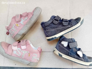 dětské boty - polobotky, kotníčkové boty, vel. 25