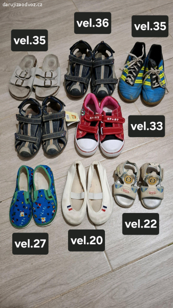 Dětské boty.