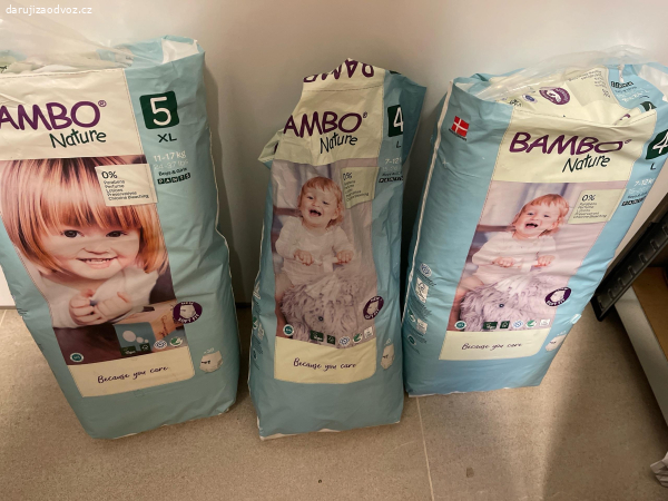 dětské eko pleny 7 - 17 kg