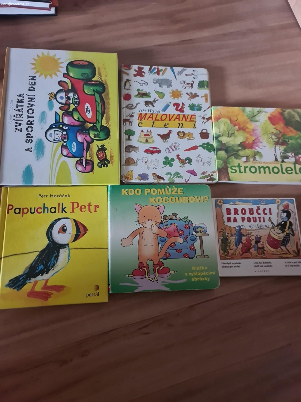 Dětské knihy. Daruji knihy pro male děti.