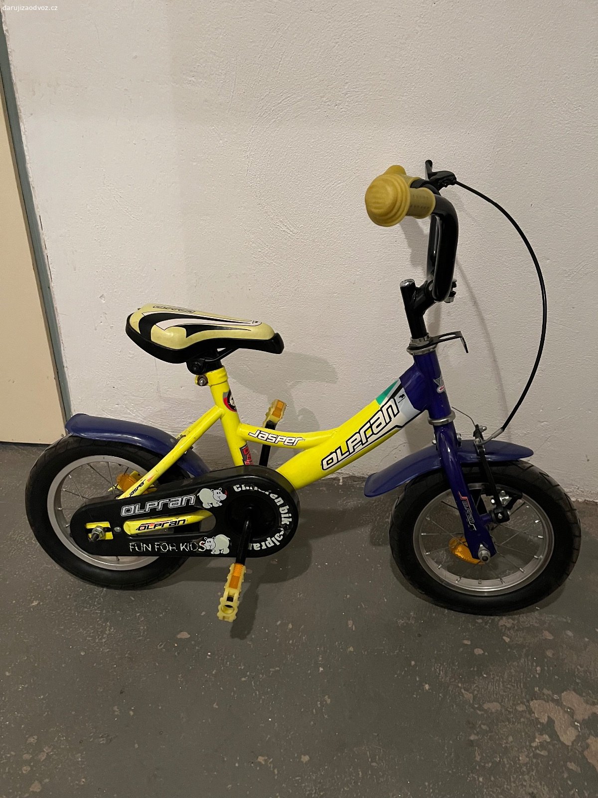 Dětské kolo. Daruji za odvoz dětské kolo značky Olpran.