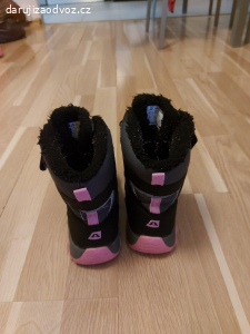 Dětské zimní boty pro holku