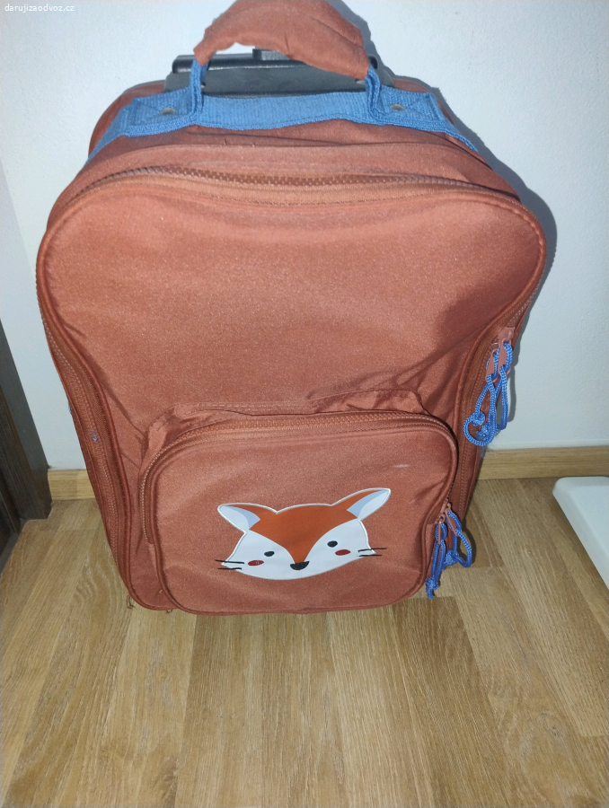 Dětský kufr/batoh na kolečkách