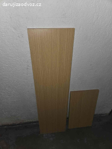 Dřevěné desky, police