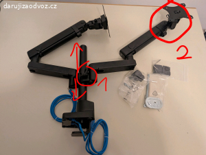 Držák na 2 monitory AlzaErgo D85B