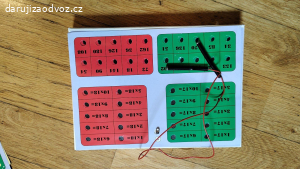 Elektrická násobilka – učební pomůcka
