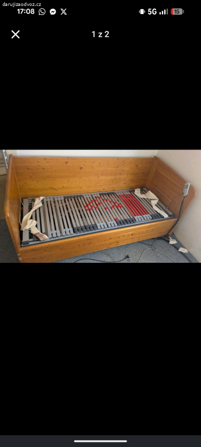 Elektrická polohovací postel Jelínek
