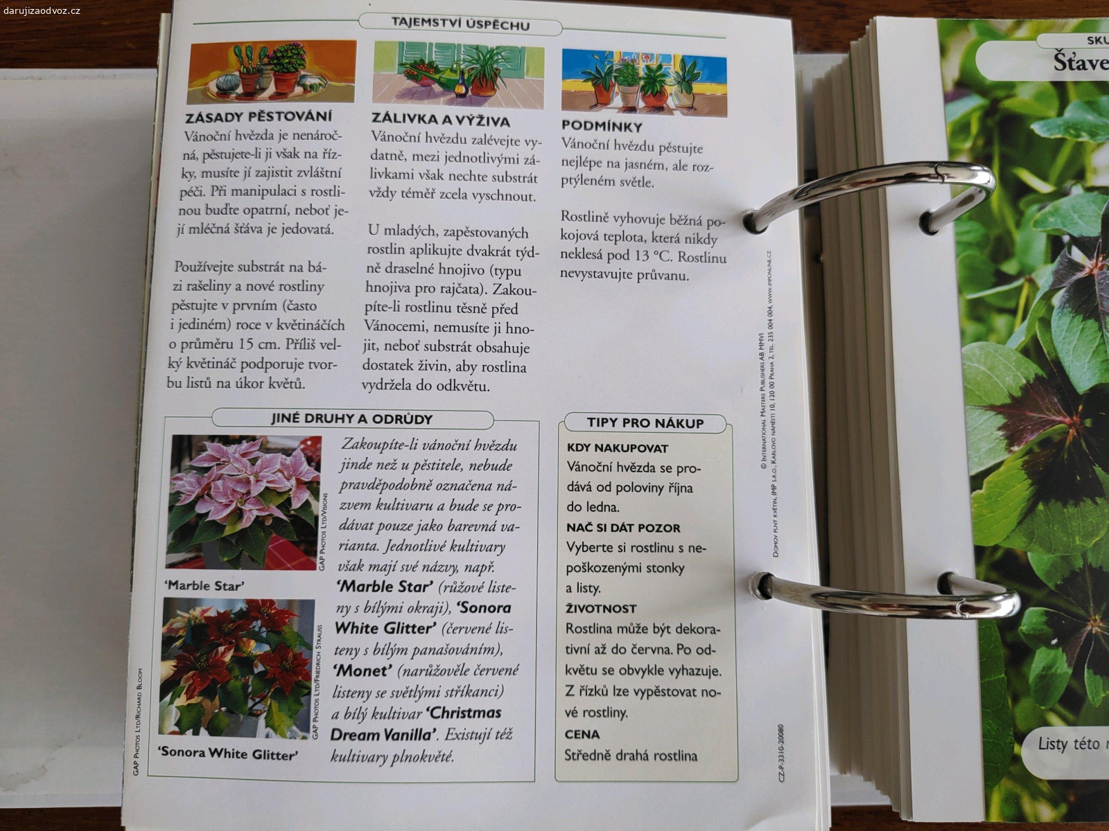 Encyklopedie Domov plný květin. Daruji encyklopedii. Kupovala se po jednotlivých listech, takže byla hrozně drahá:⁠-⁠( Není kompletní, proto za odvoz. Předání možné i v Brně či Slavkově u Brna.