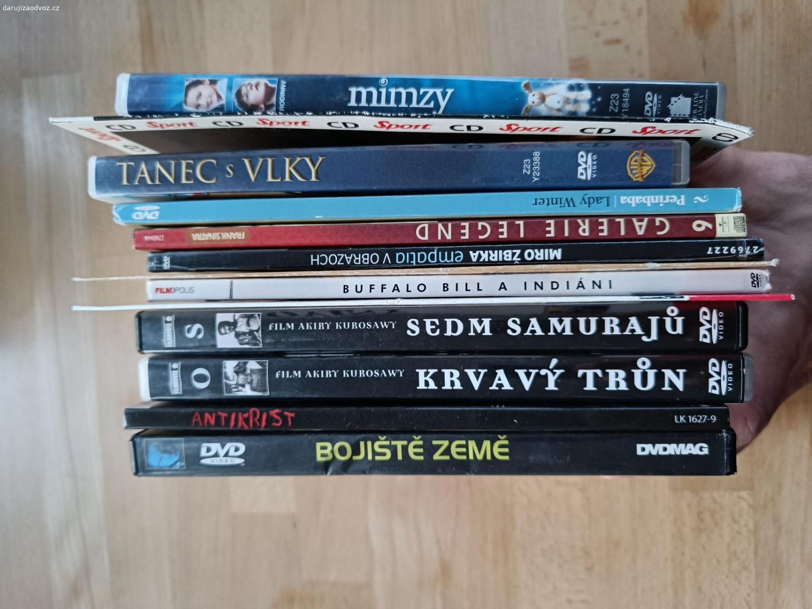Filmy na DVD. různé filmy na DVD