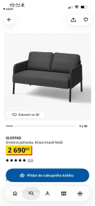 Pohovka ikea