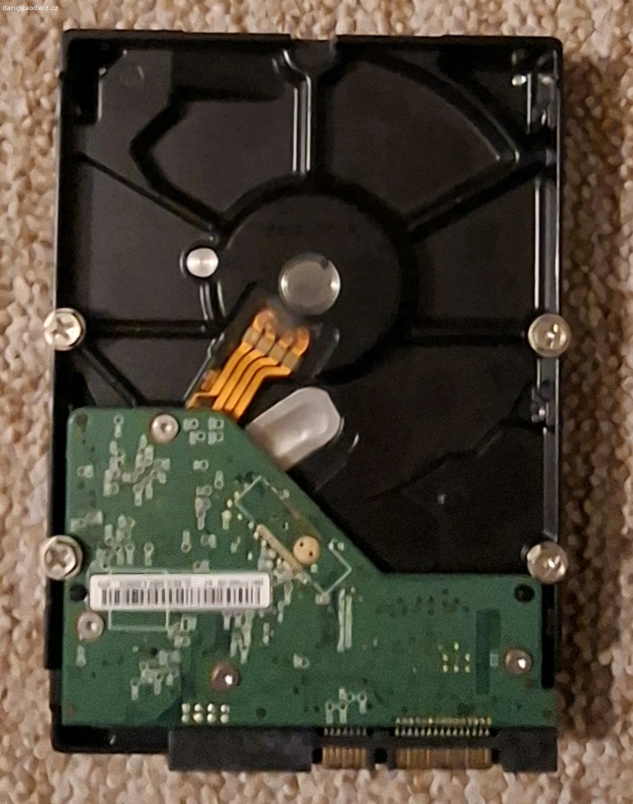 HDD 500GB. funkčnost neznámá, nalezeno v pozůstalosti