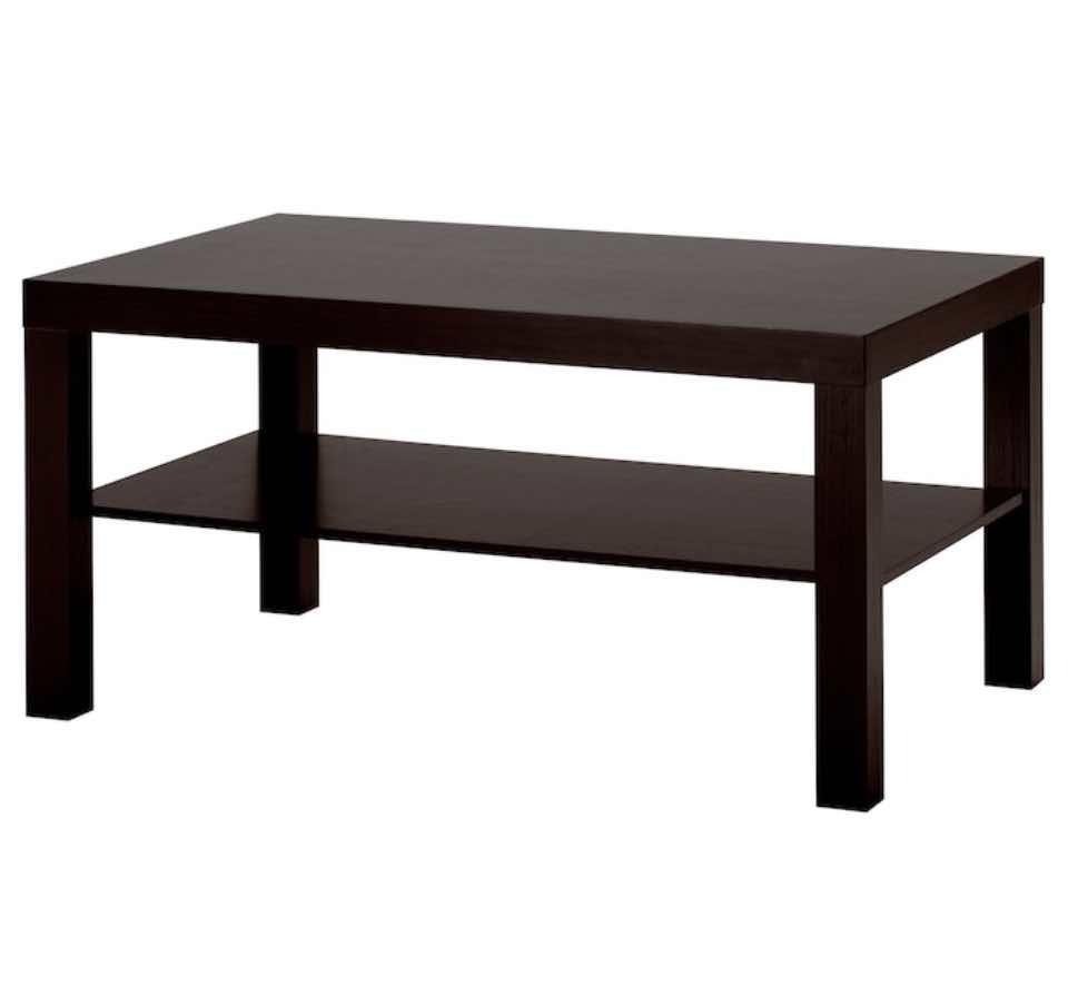 IKEA Lack stolek 90x55. Černý konferenční stolek Ikea, drobné oděrky, v dobrém stavu. K odběru od středy 24.4. večer