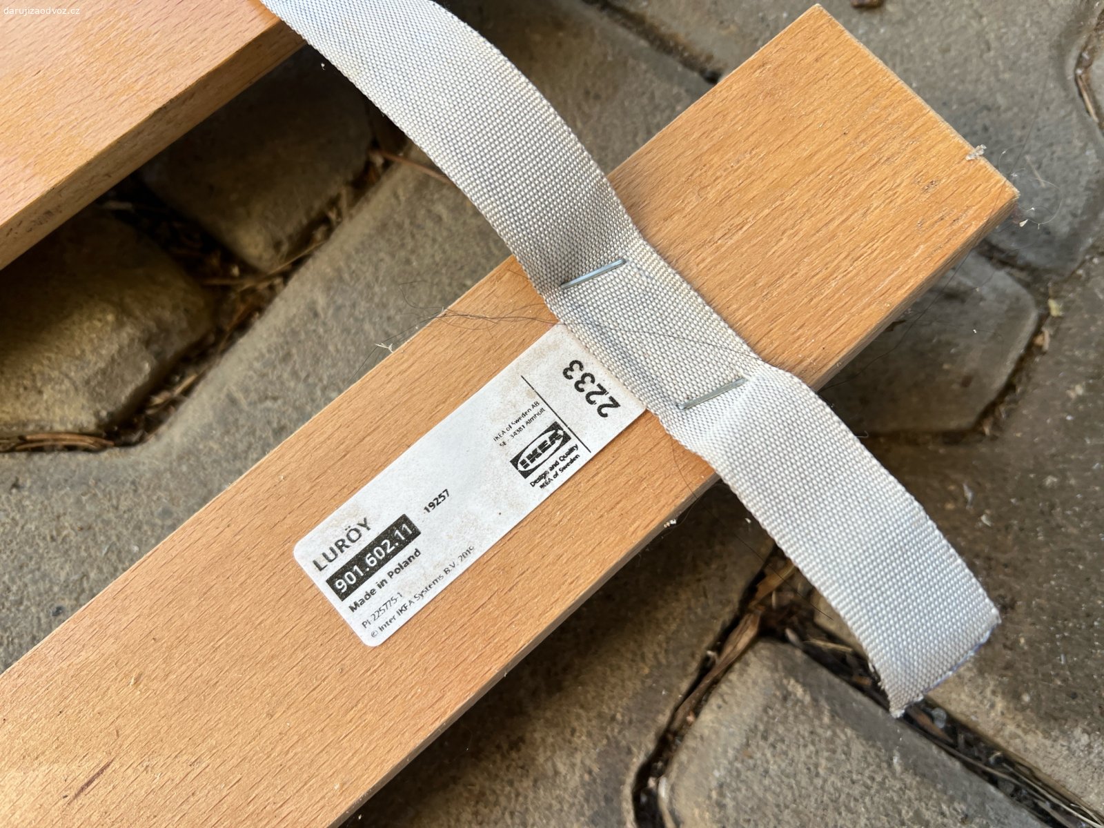 IKEA rošt na postel. Všechny lamely v pořádku