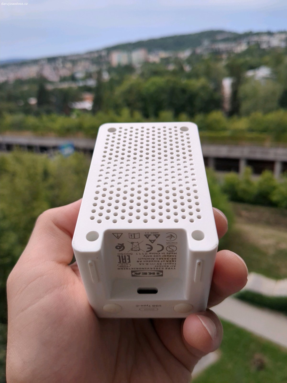 Ikea senzor kvality vzduchu. Ikea E2014 Vindrikting Air Senzor, USB-C (můžu kdyžtak darovat i kabel USB A-C)