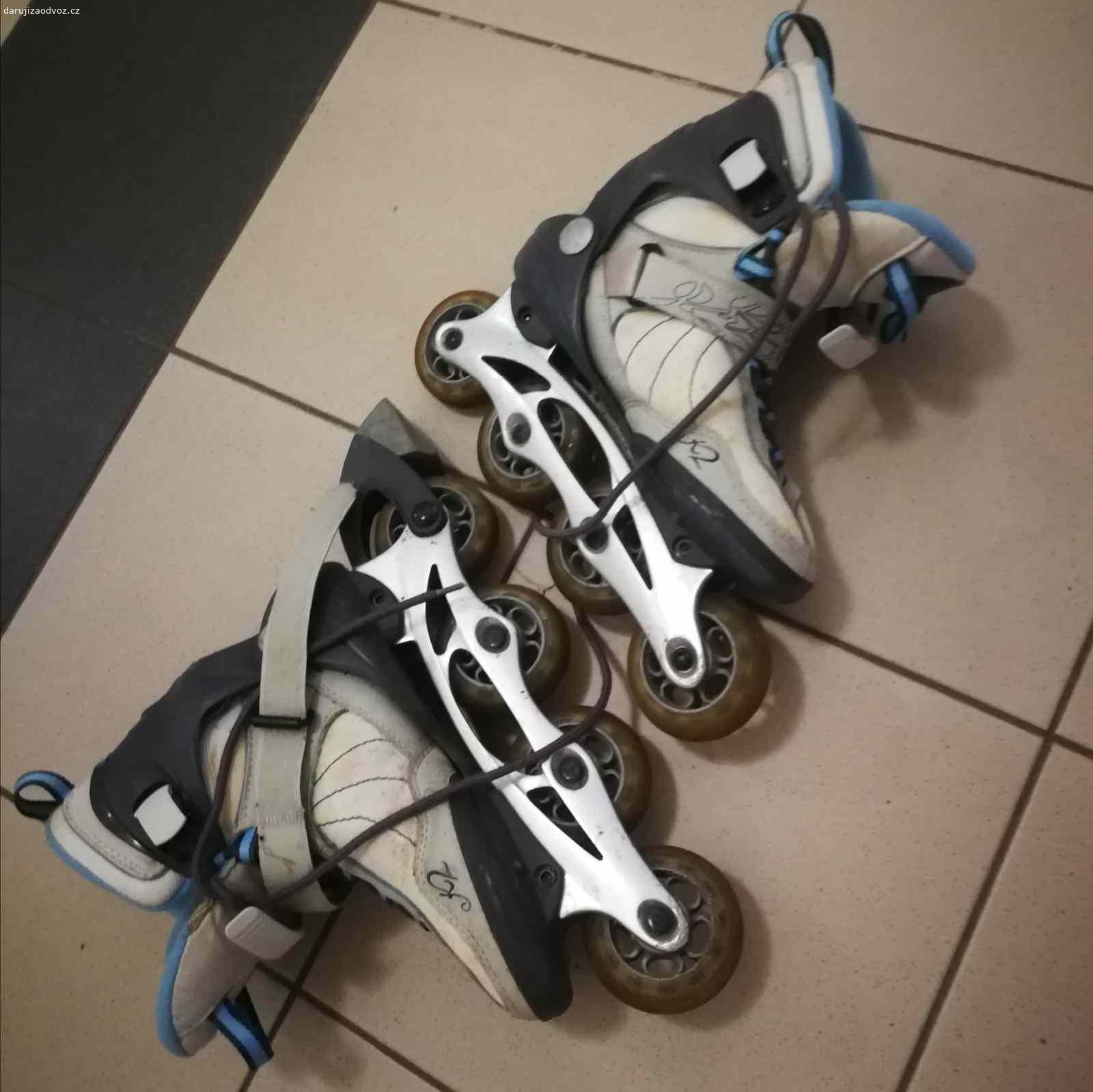 Inline brusle K2. Funkční inline brusle K2 Andra vel. 38. Vyměním za něco dobrého