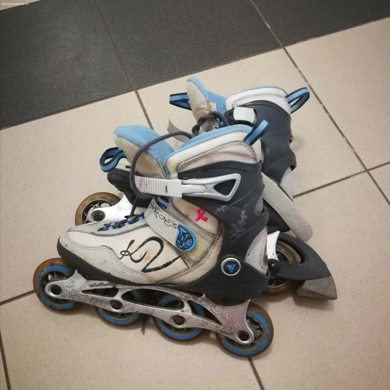 Inline brusle K2. Funkční inline brusle K2 Andra vel. 38. Vyměním za něco dobrého